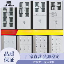 钢制办公文件柜铁皮资料柜带锁员工更衣柜储物柜档案柜凭证柜鞋柜