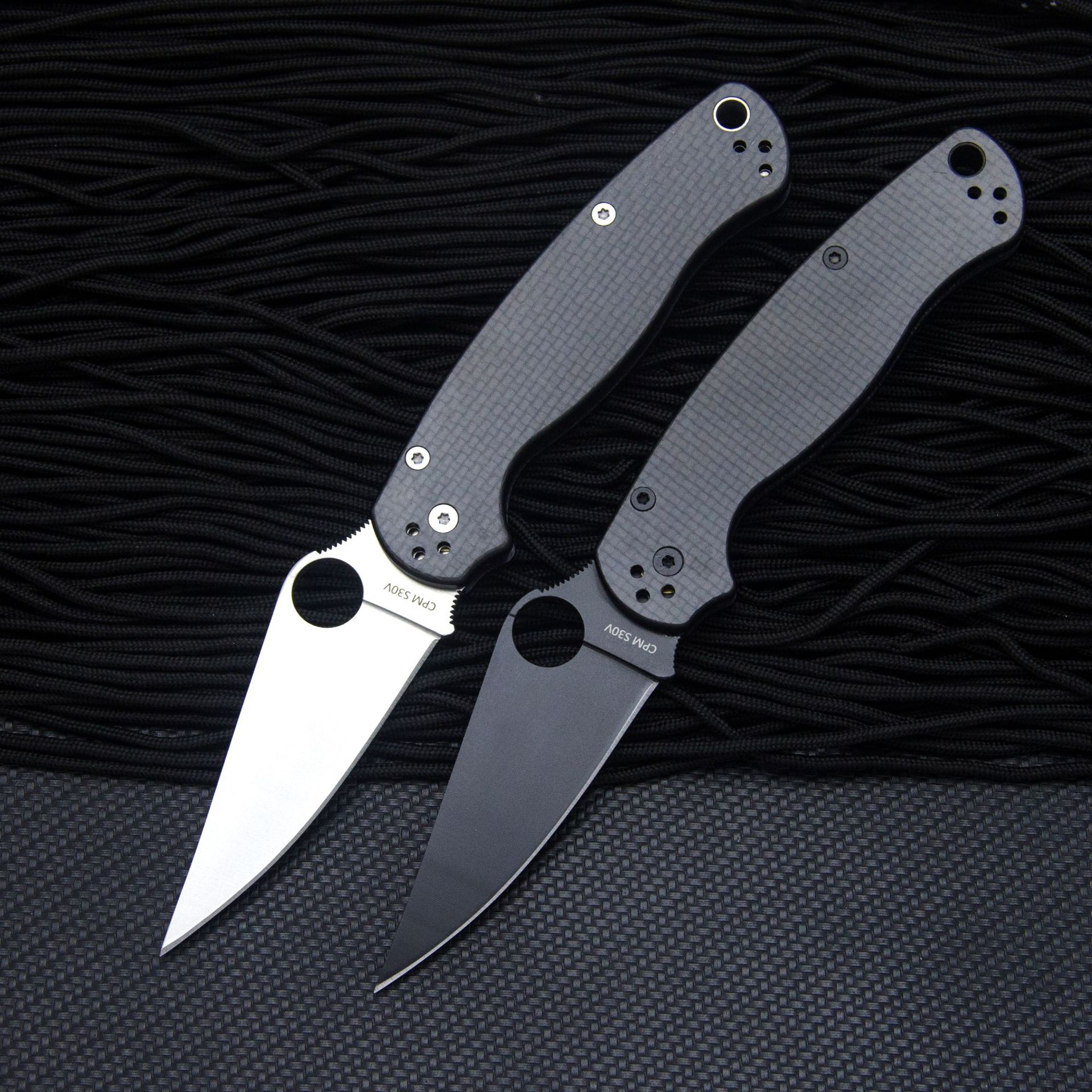 碳纤柄c81户外工具折叠刀迷你小刀野外随身防身刀荒野求生折刀