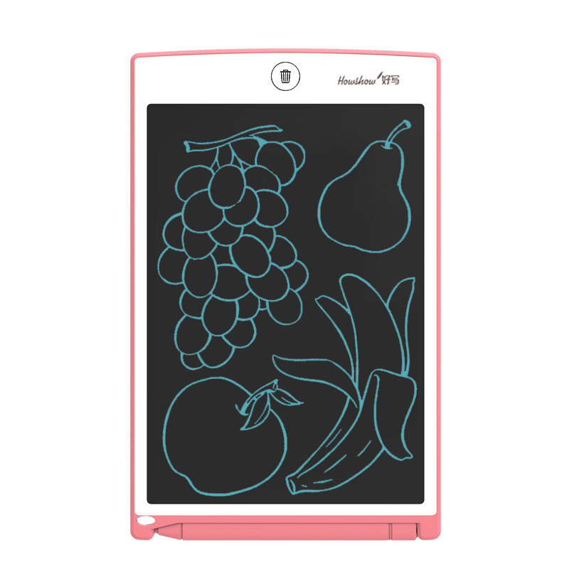 8.5-Inch Pink Blue Children's LCD Handwriting Board Monochrome Handwriting Writing Board One-Click Deletion Drawing Board Customization