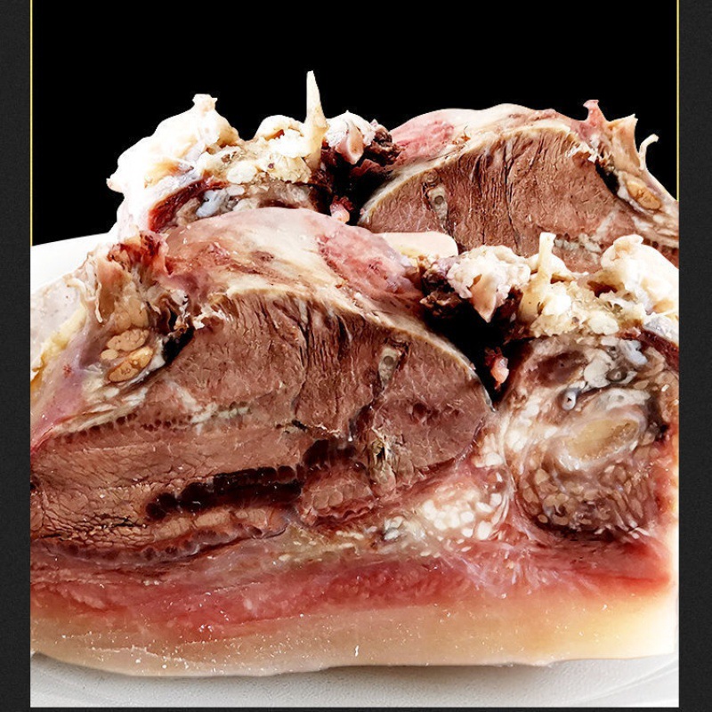 牛头肉6斤黄牛牛脸熟食带皮饭店火锅食材真空礼盒装办公室休闲