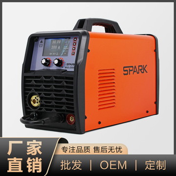 spark无气二保焊机二氧化碳气体保护焊机手工焊两用一体机220v