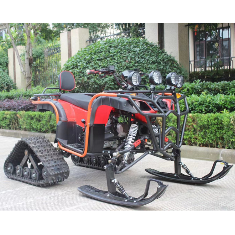 履带式儿童雪地摩托车 冰上雪橇沙滩车 雪地摩托巡逻车-阿里巴巴