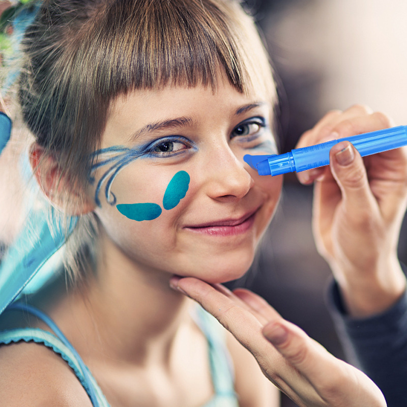 人体彩绘颜料脸部