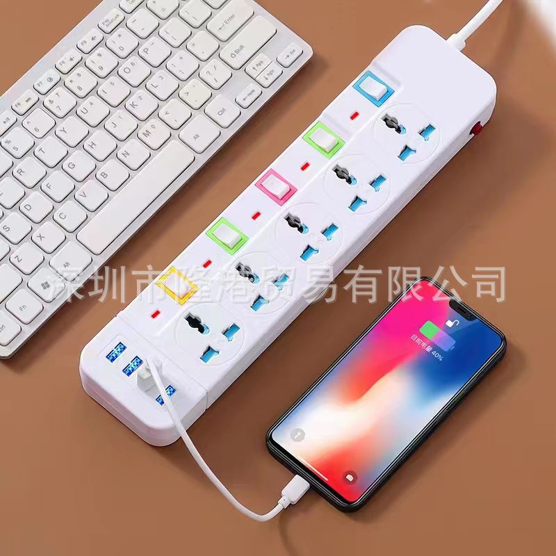 泰国加纳插座肯尼亚尼日尼亚电源插排迪拜缅甸墨西哥usb接插线板
