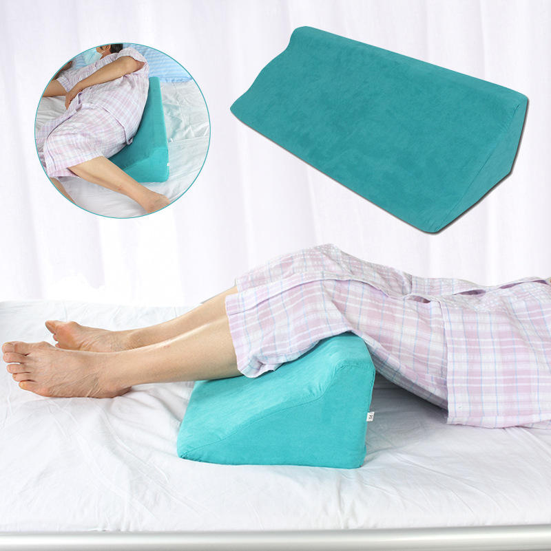 三角垫防褥疮卧床病人侧身靠垫老人海绵体位垫r型海绵垫翻身垫