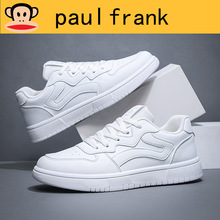 Paul Frank/大嘴猴成人鞋情侣款小白鞋男女鞋低帮空军经典皮板鞋