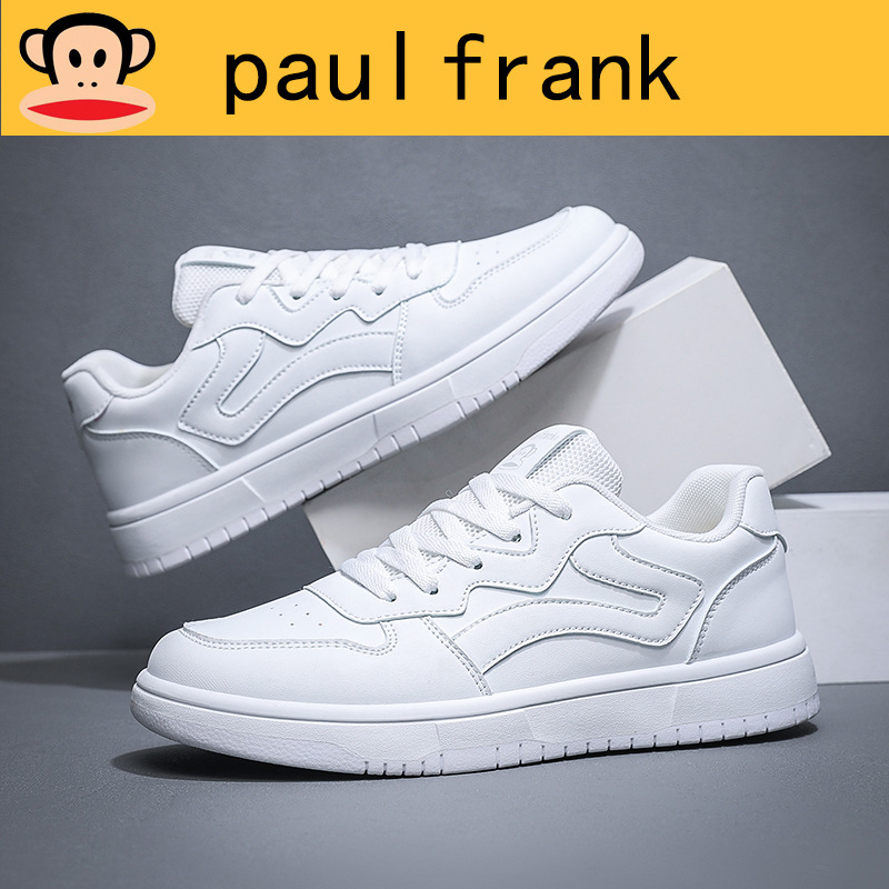paul frank/大嘴猴成人鞋情侣款小白鞋男女鞋低帮空军经典皮板鞋