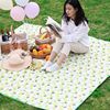 Picnic Mat outdoors Cushion Picnic cloth Hearts Outing photograph prop Portable Spring One piece On behalf of