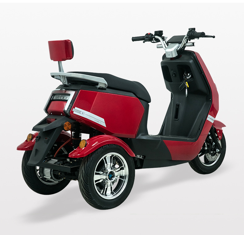 工贸一体三轮hi电动自行车 男女休闲代步车 老年人助力电动三轮车