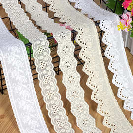 天缘时尚桃心花朵棉布边包边条装饰布料服装饰品花边蕾丝厂家批发