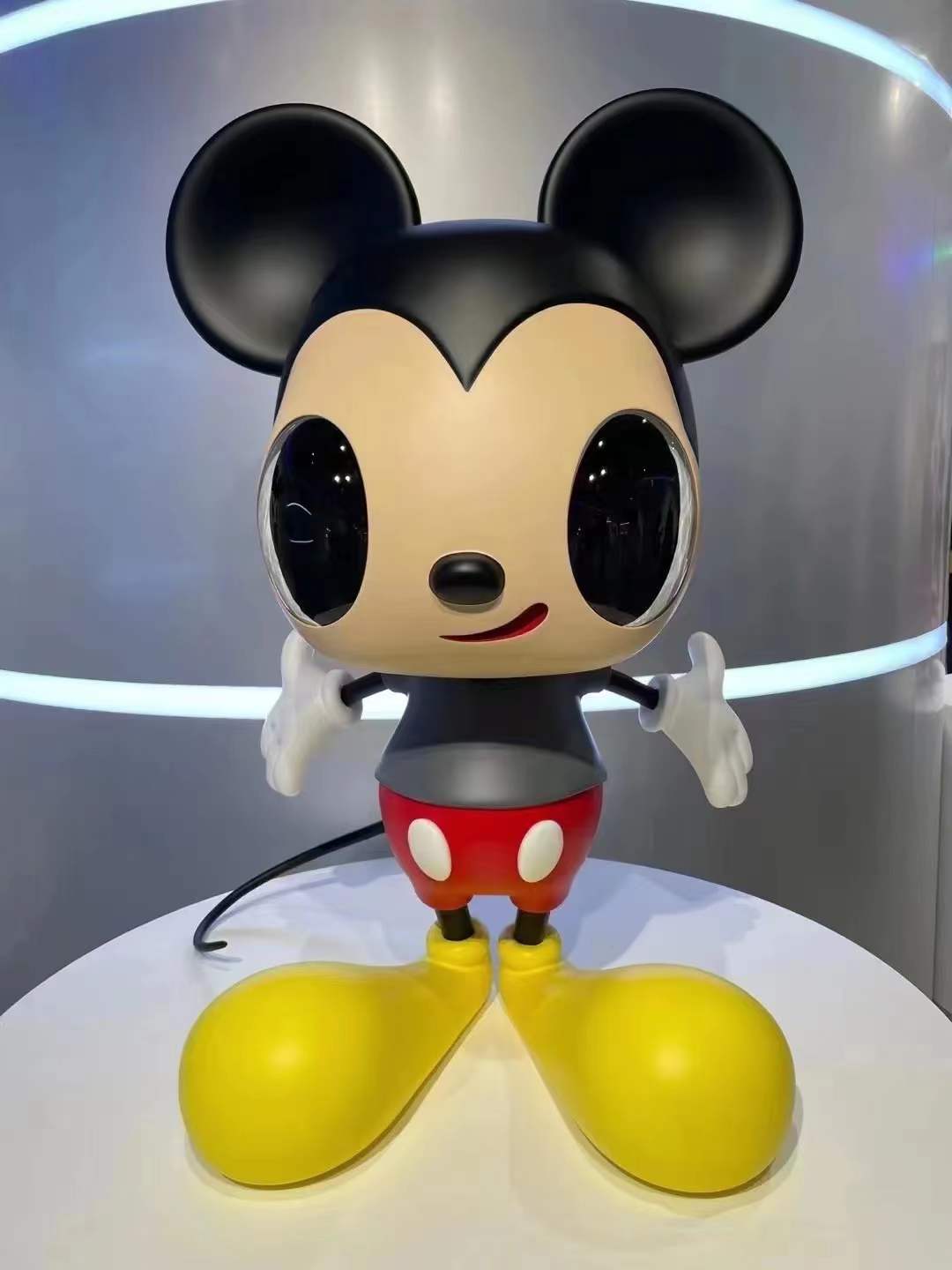 潮牌 大眼仔米奇联名摆件潮玩手办潮流公仔雕塑玩具玩偶礼物-阿里巴巴