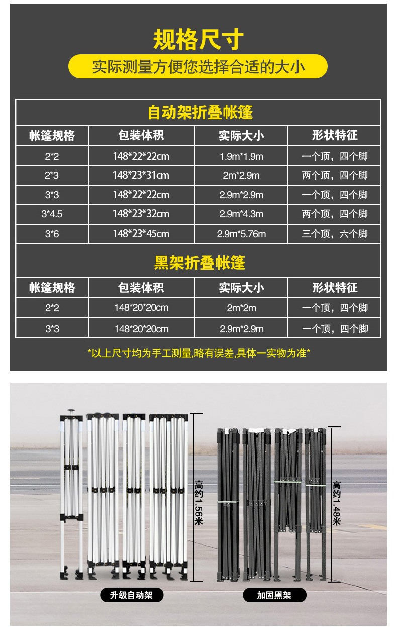 户外帐篷遮阳摆摊用大伞封闭四角隔离防疫室四方折叠伸缩防雨蓬棚