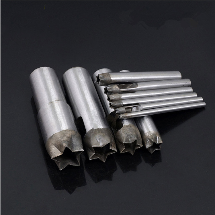 diy皮革皮带打孔五角星花冲打孔器 异型冲 花冲子星型