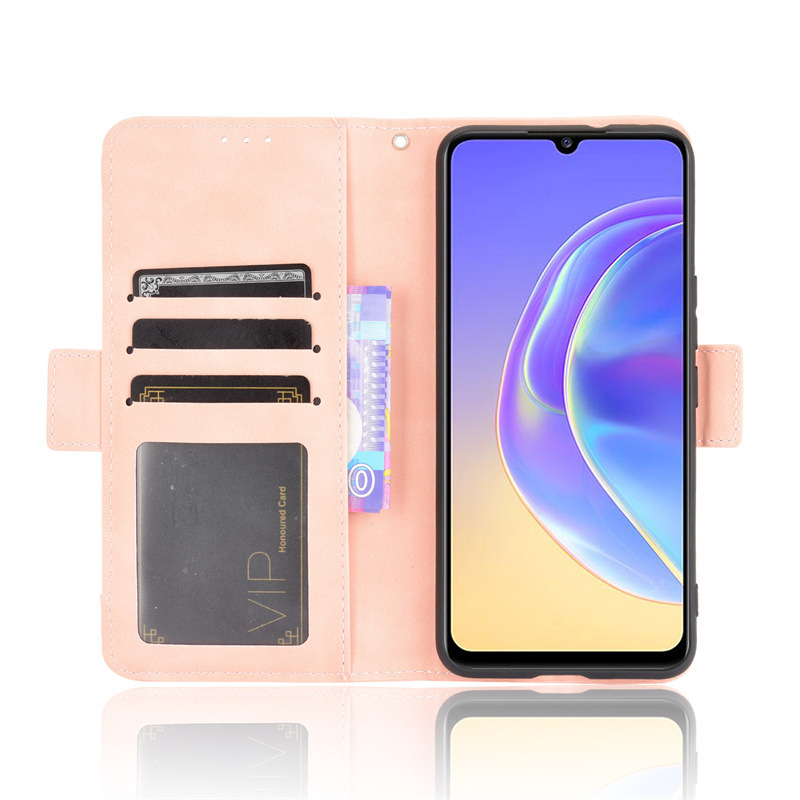 适用vivo v21e 5g版手机皮套v21e 5g多卡槽手机壳翻盖创意保护套