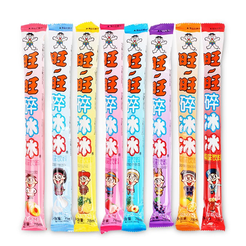 旺旺碎冰冰碎碎冰棒棒冰夏日饮品怀旧休闲零食整箱超市食品大批发