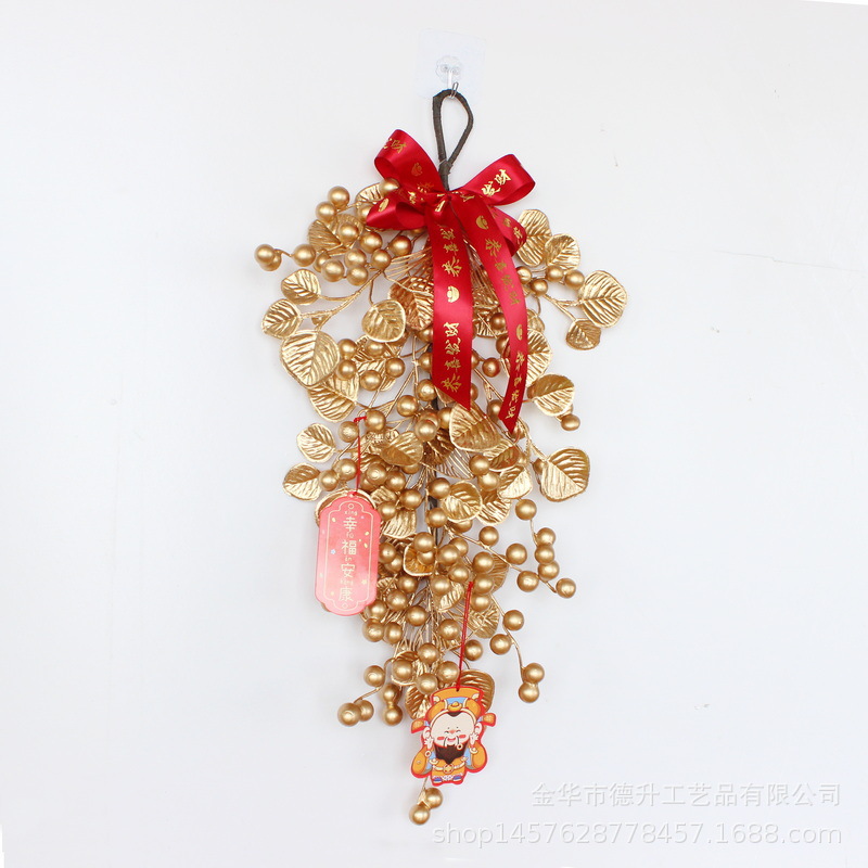 Chinese New Year Decoration Pendant New Year Decoration New Year's Day Decorations Arrangement Household Hotel Restaurant Scene Housewarming Decoration