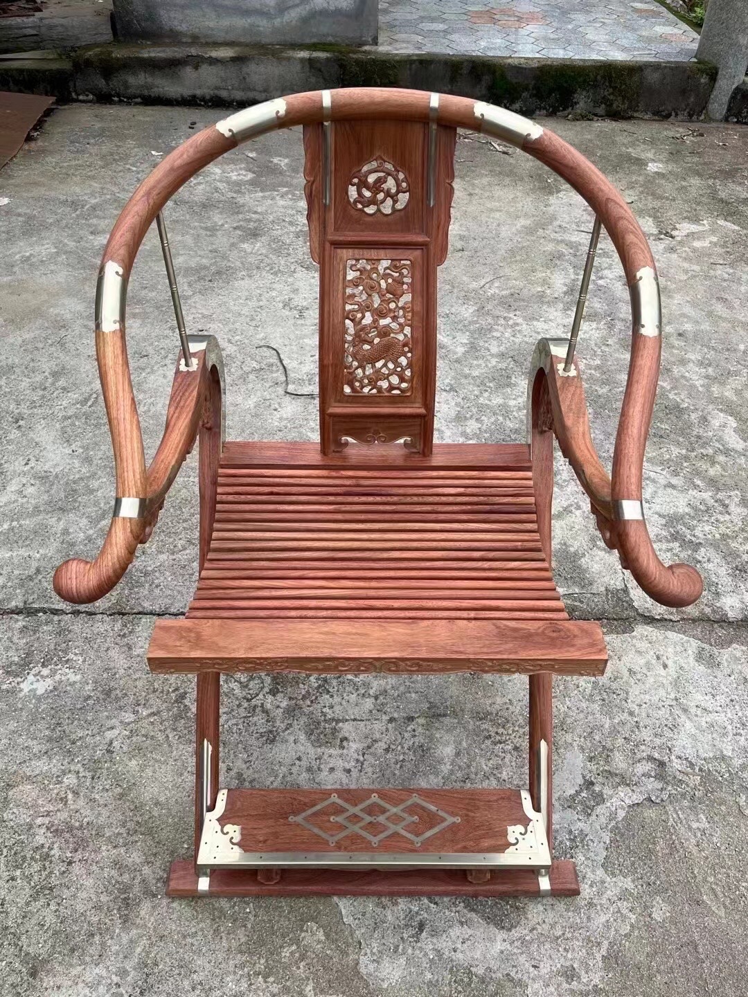 缅甸花梨大果紫檀交椅折叠老板椅办公椅清式明式家具-阿里巴巴