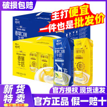 3月新货蒙牛奶特香蕉/香草味牛奶243mL*12盒饮料整箱特价礼盒