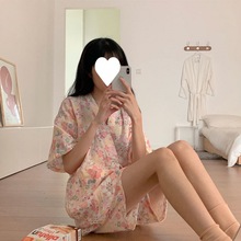 日式睡衣日系ins女夏季新款短袖韩版甜美和服学生可爱两件套装