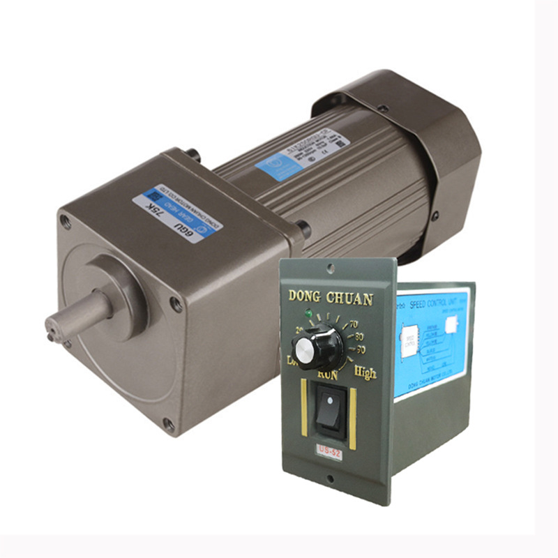 厂家小型交流调速单相电机220v小齿轮口罩机纯铜齿轮减速电机马达