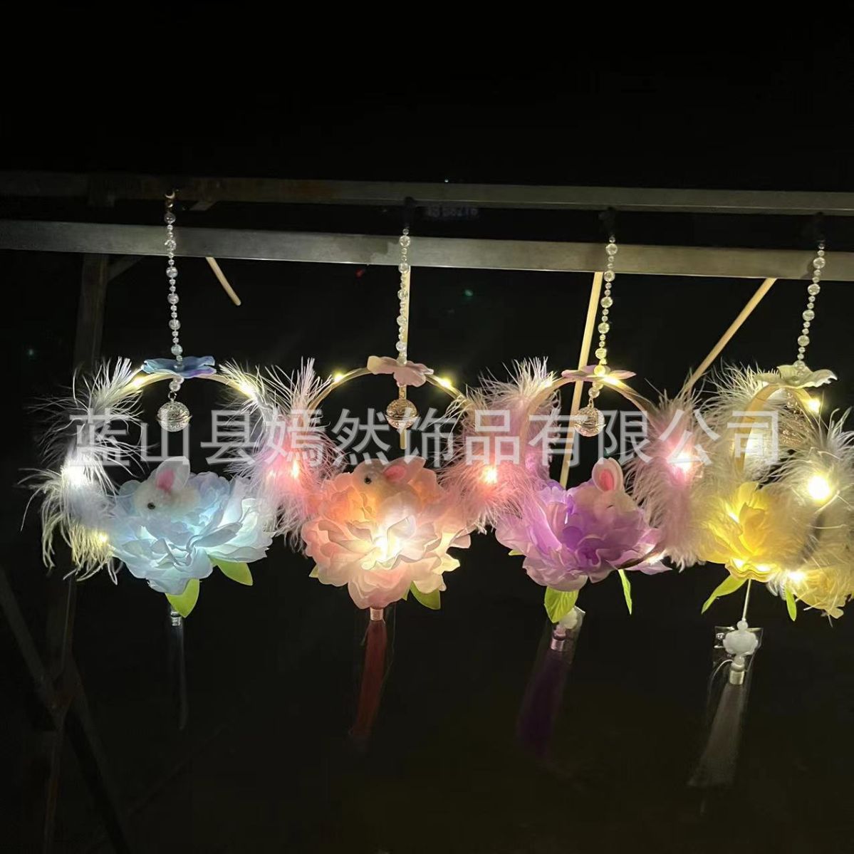 Finished Product Festive Lantern Wholesale Stall Scenic Spot Ancientry Dance Hanfu Props Catwalk Festival Lantern Festival Rabbit Cute