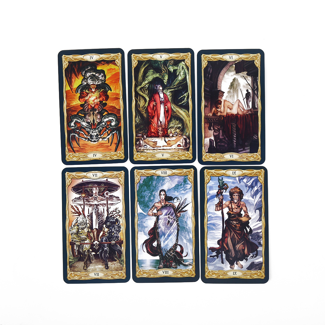 英文版epic tarot 桌游卡 塔罗牌 占卜塔罗 跨境爆款