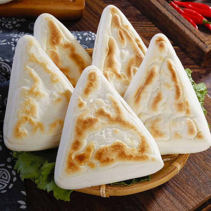 角饼陕西特产手工电烤饼肉夹馍菜夹馍饼早餐饼10个装网红批发包邮