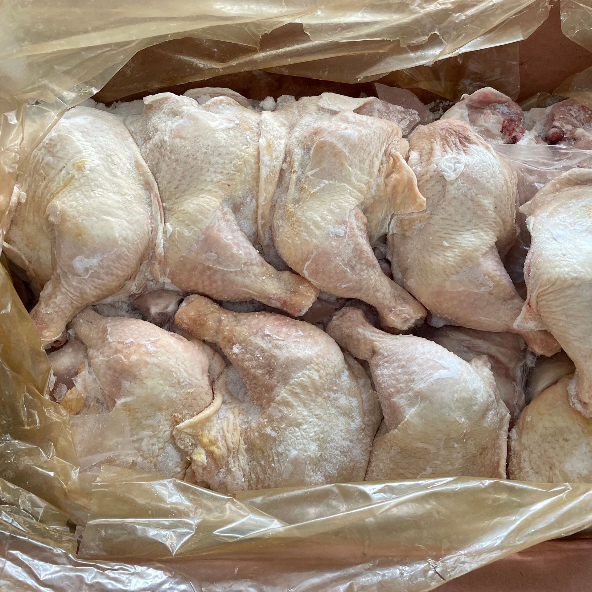 新鲜冷冻鸡腿鸡排腿8.5kg/箱 生鲜卤菜火锅食材商用整箱批发