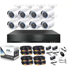 厂家批发AHD 控套装5MP 8CH CCTV  cctv camera system 安防