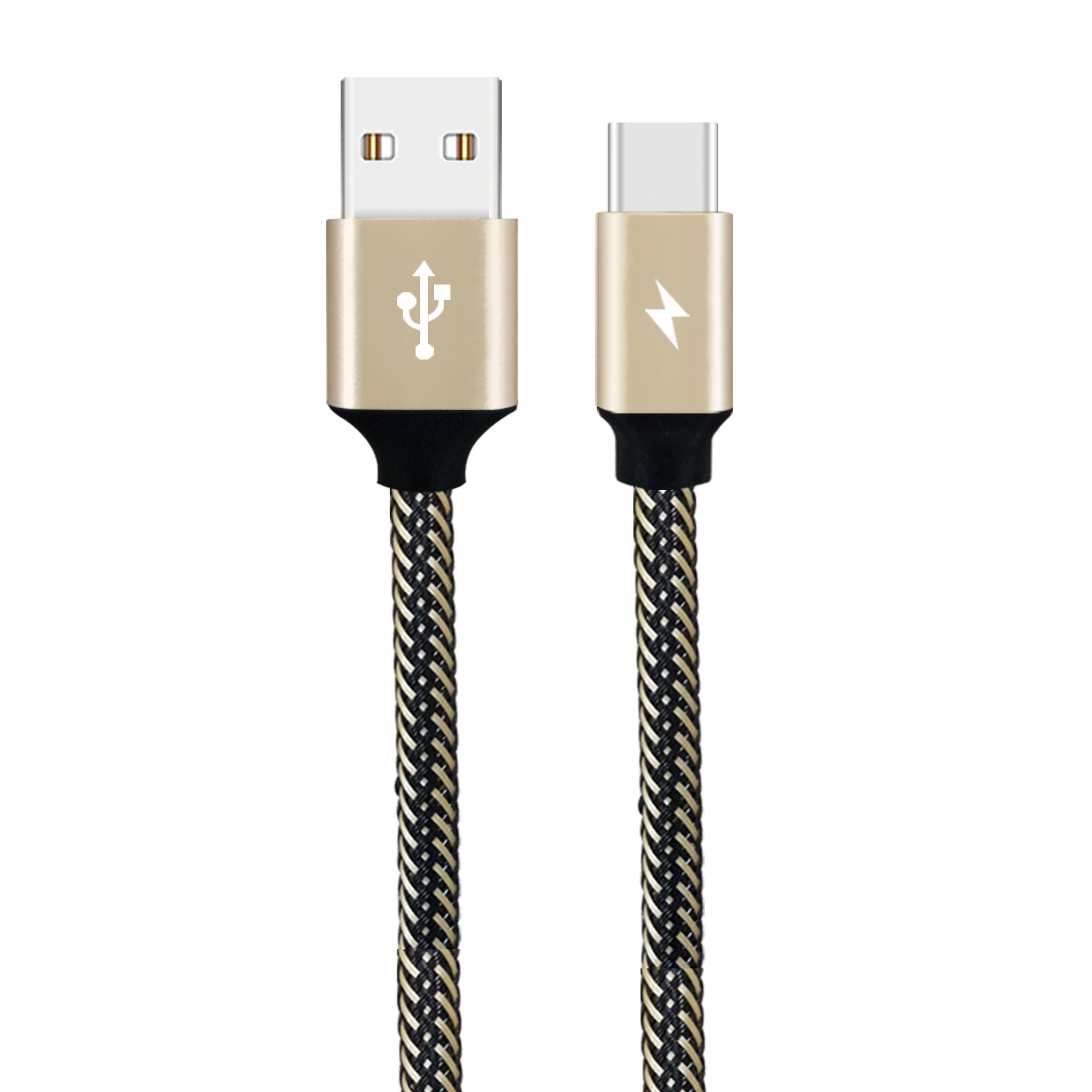 渔网编制短线30厘米 适用华为type-c安卓iphon充电宝短线快充3.5a