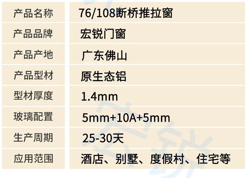 佛山断桥铝合金系统推拉窗封阳台卧室客厅隔音隔热防盗平移窗特价