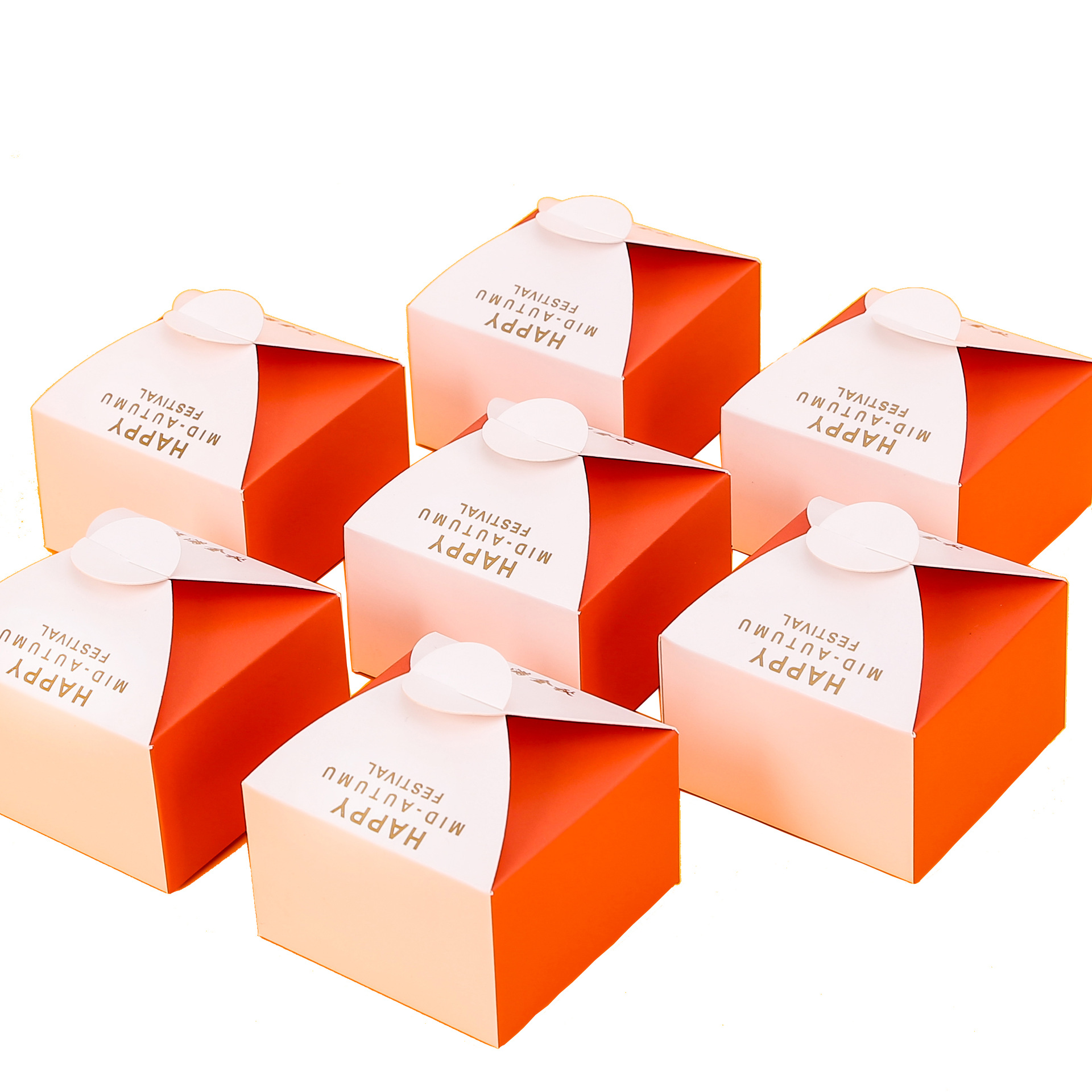 中秋月饼礼盒现货2022年小红书高档6粒8粒手提包装定 制加印logo