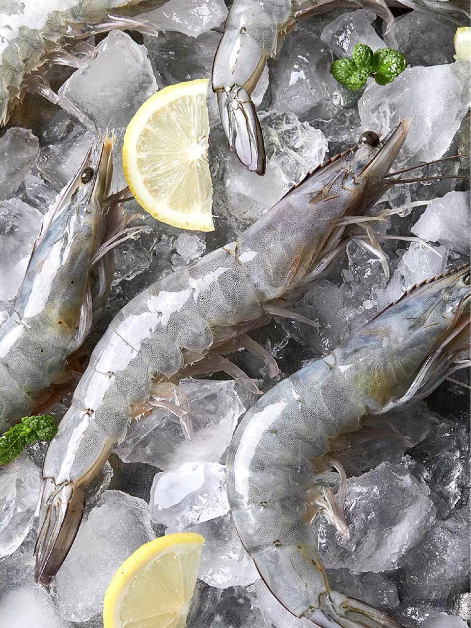 盐田大虾50/60大虾,活虾速冻肉感紧致干货一盒4斤15312022184