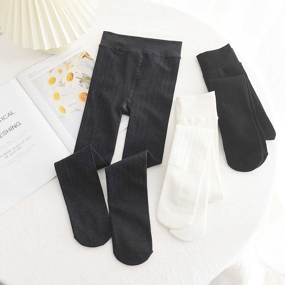 深秋初冬磨毛加厚儿童打底裤连脚抓绒女童薄绒舞蹈连裤袜-阿里巴巴