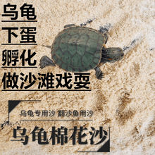 乌龟沙孵化下蛋鱼缸底砂爬虫沙蜥蜴守宫爬宠蜗牛冬眠土细沙子
