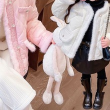 棉服儿童女童夹外套秋款2023新款洋气时尚二服季薄衣潮代发速卖通