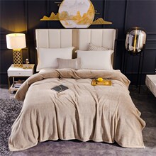 Bed warm blanket cover large thick fleece sofa blanket 毛毯