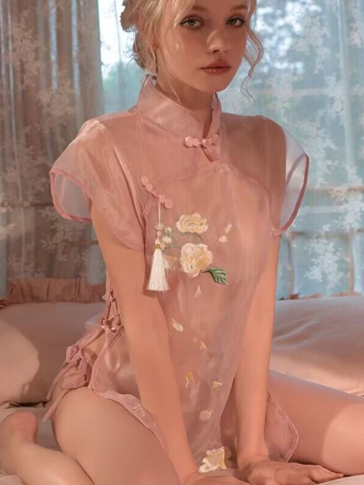 性感睡衣纯欲情侣情调内衣情趣透视旗袍短裙制服火辣诱惑吊带睡裙