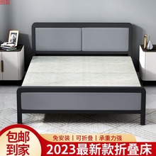 折叠床午休床木板床简易床铁架单人双人卧室硬板家用成人经济型简