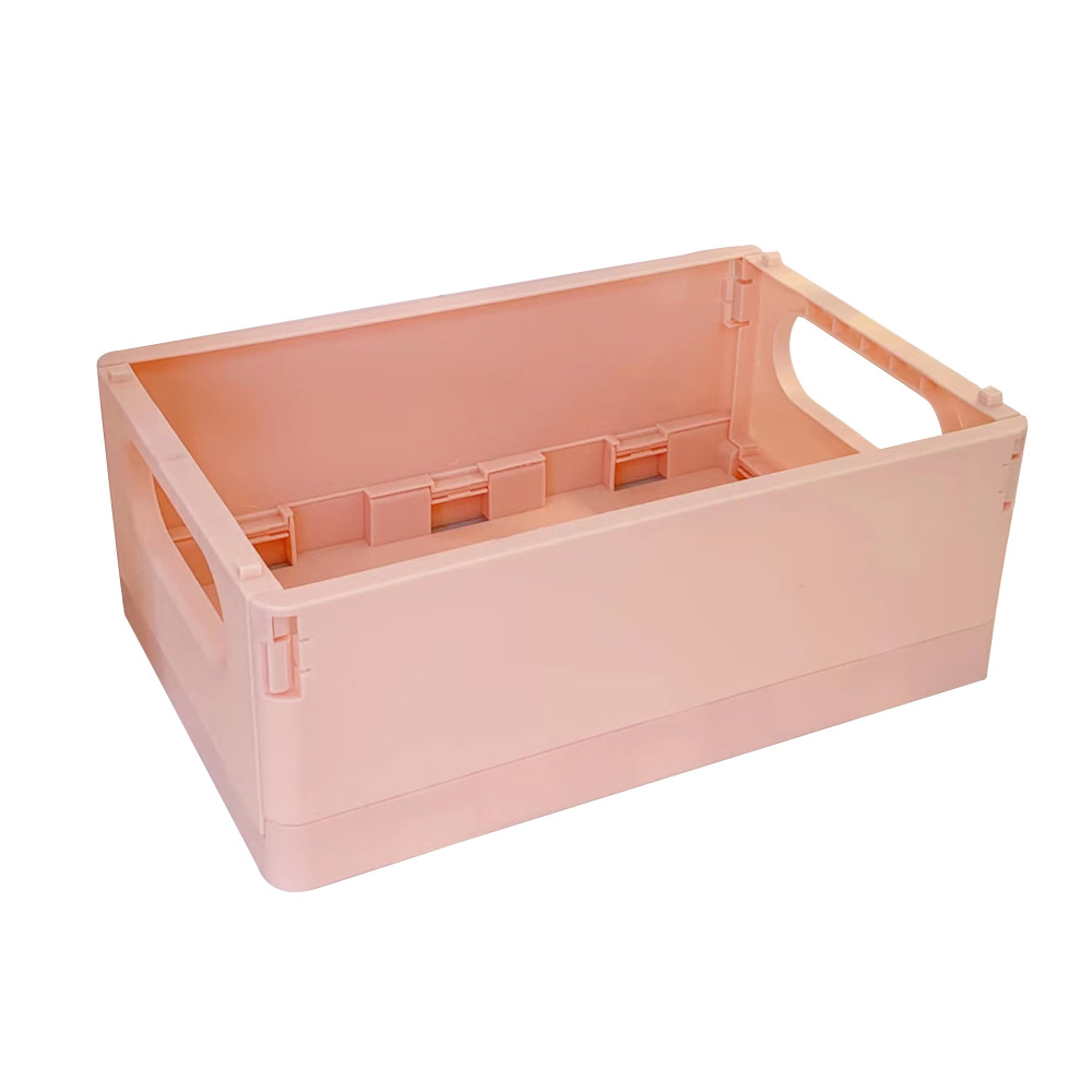 Dormitory Desktop Storage Box Book Snacks Toy Storage Basket Simple and Foldable Organizing Storage Box Sundries Xiao Lan Wang