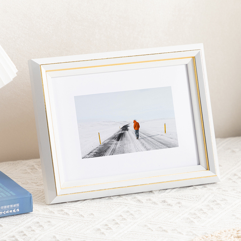 American Light Luxury Photo Frame 8-Inch Table Decoration Nordic Instagram Style Photo Frame 10-Inch A4 Wall Hanging in Stock Wholesale