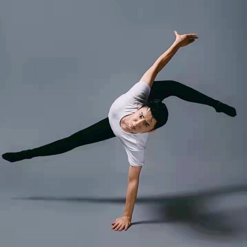 练功服男童成人男艺考芭裤芭蕾舞服中巴考级练功服基训舞蹈服袜