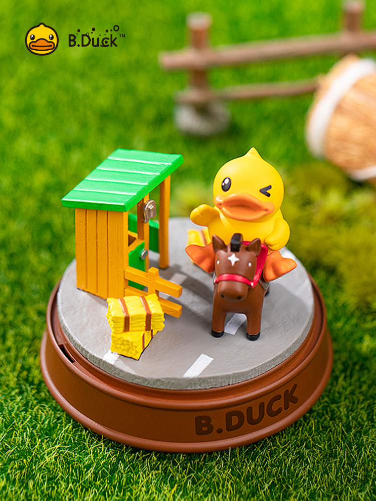 89元99981个可售规格9个一端盒bduck小黄鸭联名款快乐牧场盲盒颜色