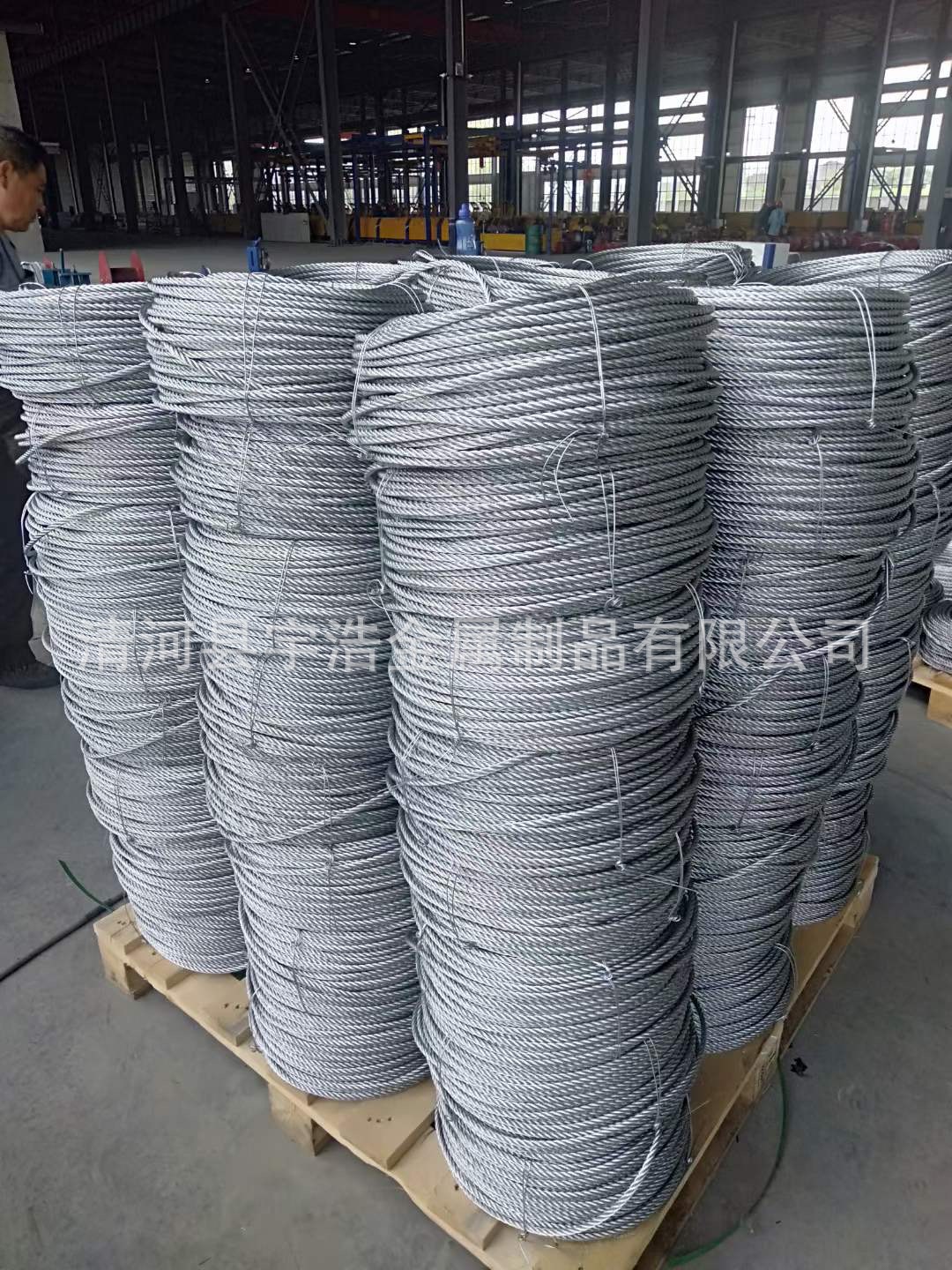 热镀锌吊篮用钢丝绳电动吊篮钢丝绳431sw83mm热镀锌直径83mm