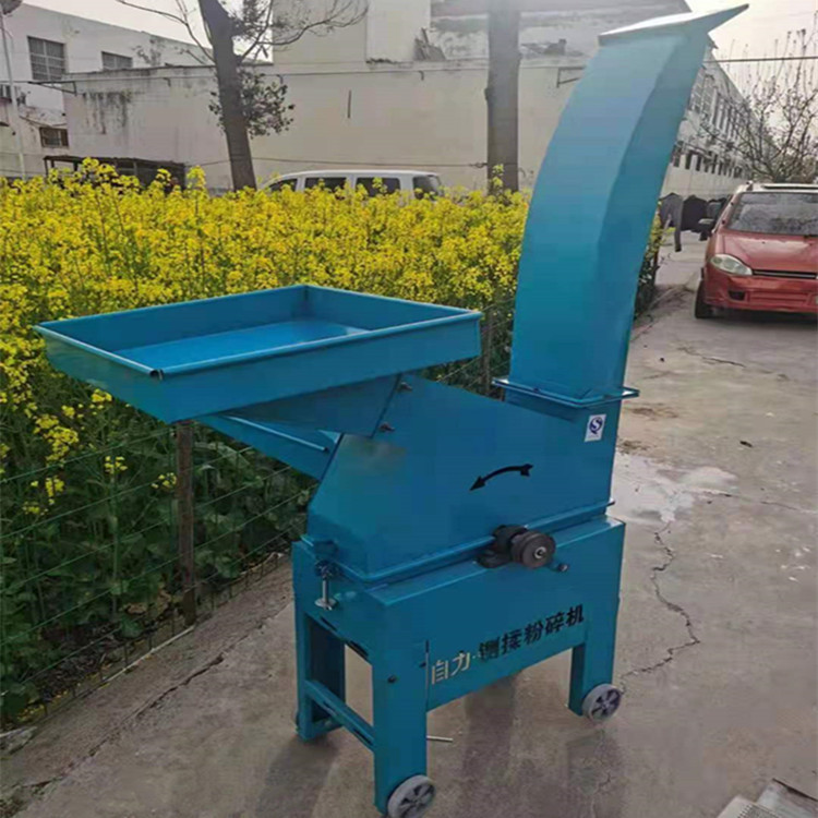 批发铡草粉碎一体机 小型家用秸秆粉碎机 饲料青贮铡草机-阿里巴巴