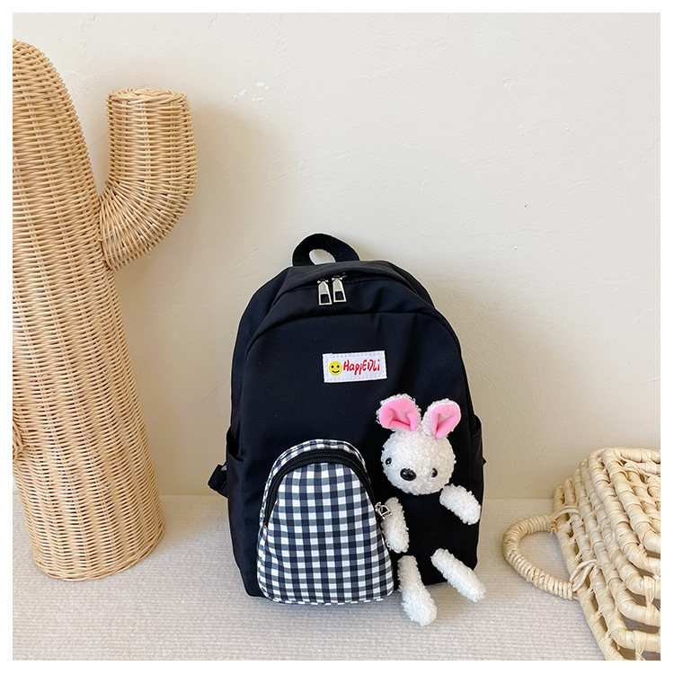 New Children's Backpack Cartoon Rabbit Schoolbag Large Capacity Cute Backpack Fashion School Bag Fashion Bag