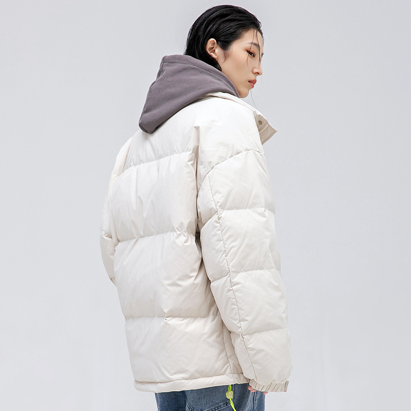 Ten-Twenty New National Standard 90 White Duck down Coat Couple down Jacket Female 2023 Winter Loose Cotton Padded Jacket Female