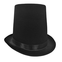 魔术帽林肯帽小帽子发箍 帽子款发箍舞台表演黑色帽子 高帽