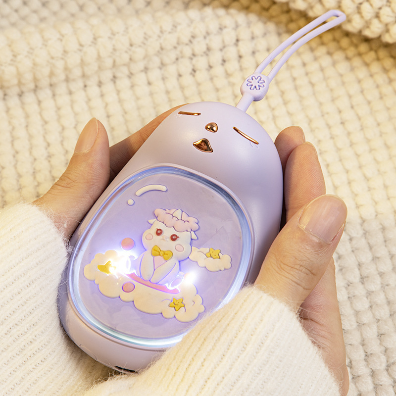 暖手宝独角兽卡通萌宠暖宝宝冬季充电式防爆迷你暖手宝礼品集采