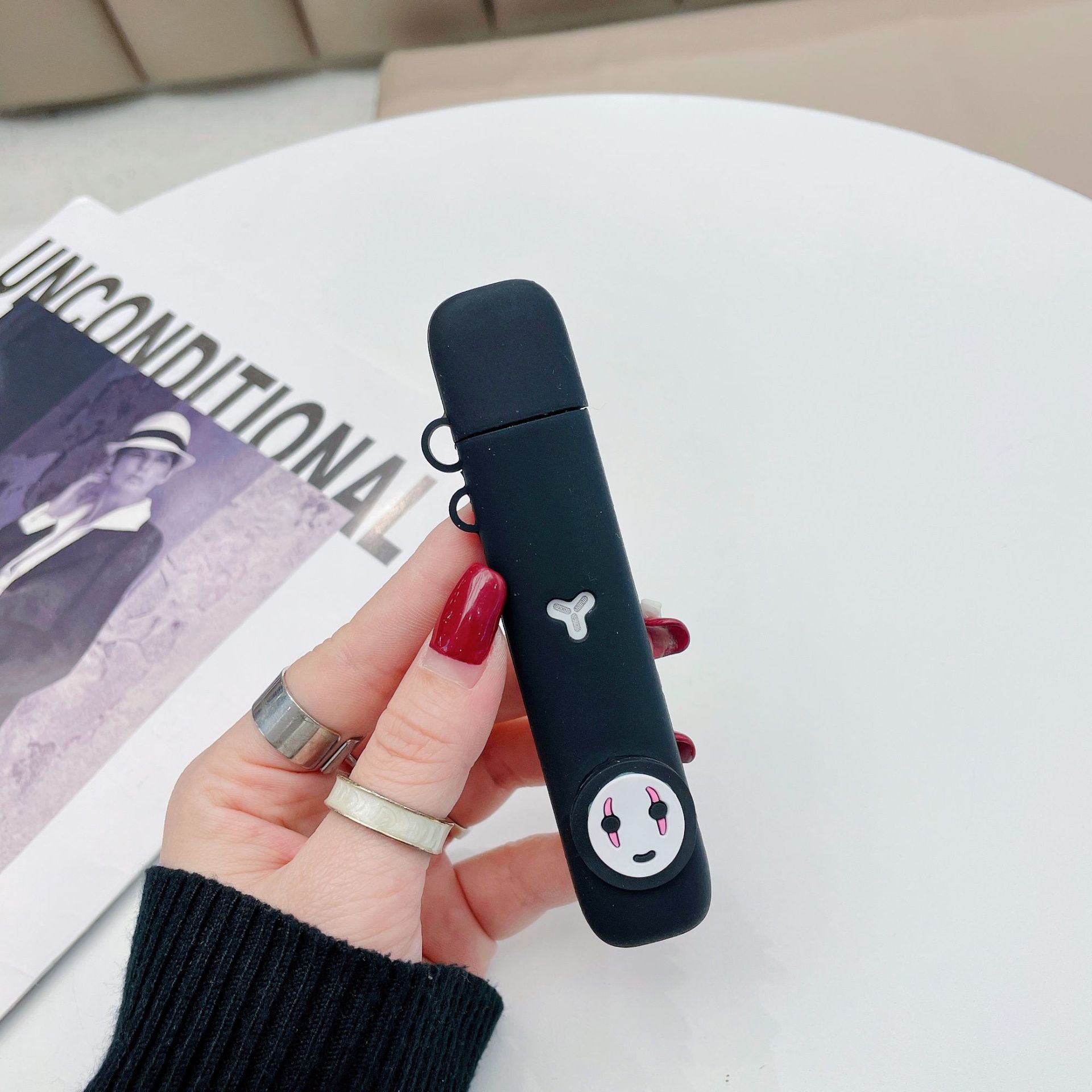 新款柚子五代pro保护套y ooz5代uni硅胶卡通套挂绳电子器烟杆盒套